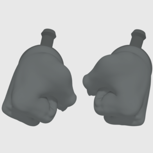 Accessory Walloping Hands