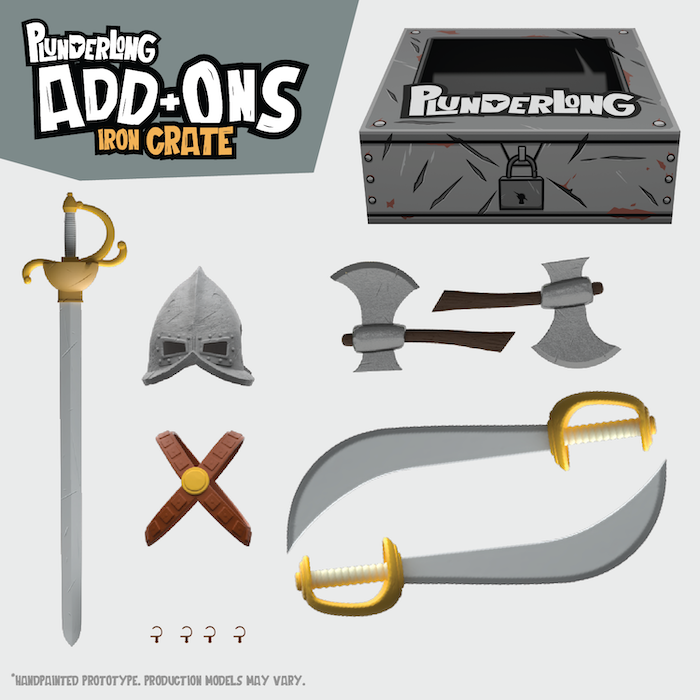 Accessory Iron Crate